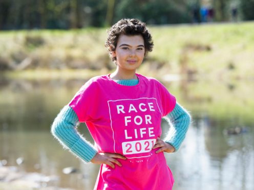 Abbe Ferguson is in remission from cancer (Mark Anderson/PA)