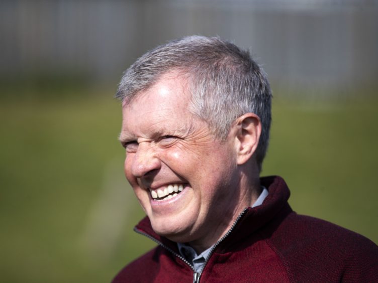 Willie Rennie said he is ‘optimistic’ the Scottish Liberal Democrats can make gains in next week’s election (Jane Barlow/PA)