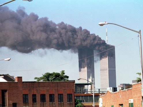 A view of World Trade Centre towers after the terrorist attack in 2001 (PA Archive)