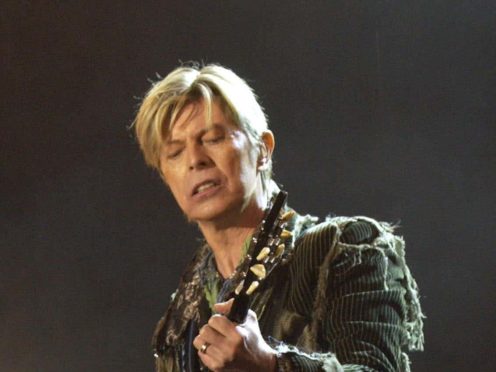 David Bowie on stage (Yui Mok/PA)