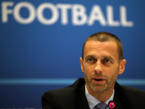 UEFA president Aleksander Ceferin has backed the direct action of a united sporting front (Nick Potts/PA)