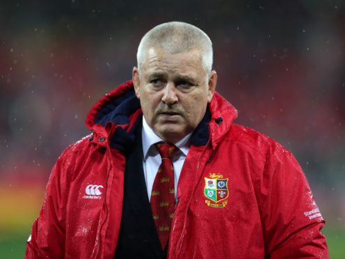 Warren Gatland has named his Lions coaching staff (David Davies/PA)