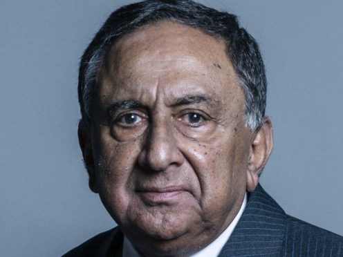 Lord Sheikh said the contribution of Muslims to the British Armed Forces has been ‘undervalued’ (Chris McAndrew/UK Parliament/PA)