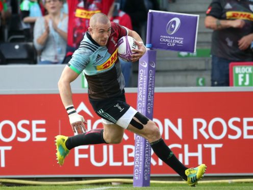 Mike Brown is leaving Harlequins for Newcastle at the end of the season (Adam Davy/PA)
