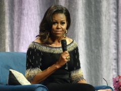 Former US First Lady Michelle Obama (Kirsty O’Connor/PA)