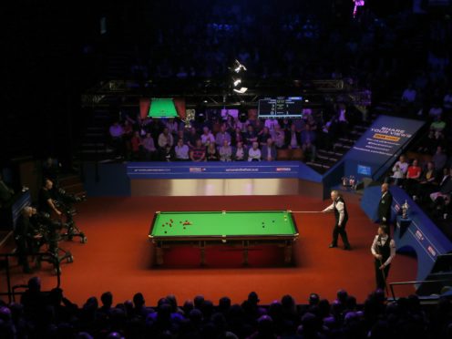 Spectators will be back inside the Crucible for the first day of the 2021 World Snooker Championships (Richard Sellers/PA)