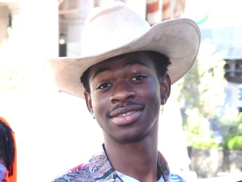 Lil Nas X celebrated the success of his latest single Montero (Call Me By Your Name) (Ian West/PA)