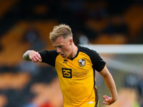 Tom Conlon’s double boosted Port Vale (Barrington Coombs/PA)