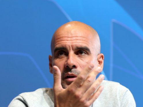 Pep Guardiola has urged his Manchester City players to relax ahead of their Champions League semi-final (Martin Rickett/PA)