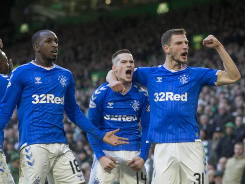 Borna Barisic (right) has hit back at claims Celtic are the best team in Scotland (Jeff Holmes/PA)