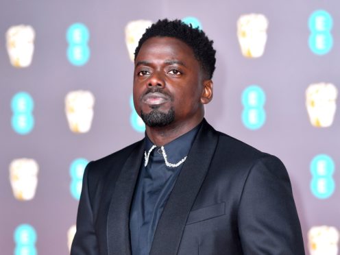 Daniel Kaluuya poked fun at the Duke and Duchess of Sussex’s race allegations against the royal family during an appearance on US TV (Matt Crossick/PA)