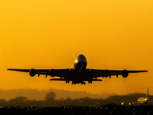 The findings of the Government’s travel taskforce have drawn a mixed response (Steve Parsons/PA)