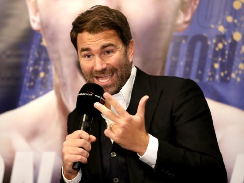 Eddie Hearn is the new chairman of Matchroom Sport (Bradley Collyer/PA)