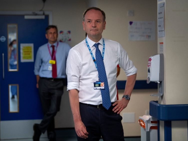 Sir Simon Stevens will step down as chief executive of NHS England after seven years (Victoria Jones/PA)