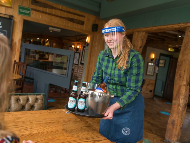 Hospitality begins to reopen on April 26 (Adam Smyth/Greene King/PA)