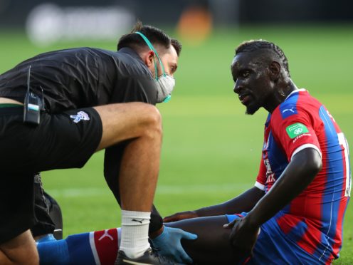 Crystal Palace’s Mamadou Sakho is among those who have returned to training (Catherine Ivill/NMC Pool/PA)