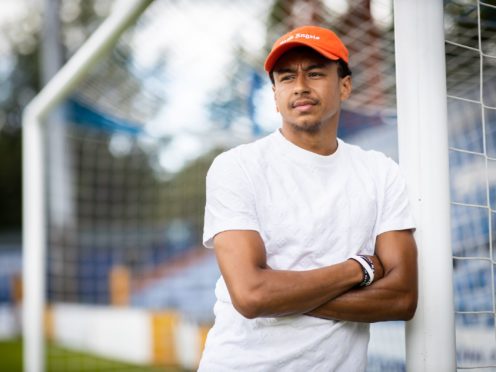 Jesse Lingard has opened up about his struggles off the pitch (The Royal Foundation)