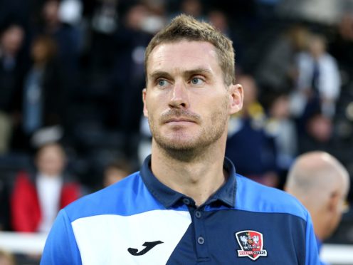 Matt Taylor’s Exeter drew with Forest Green (Nigel French/PA)
