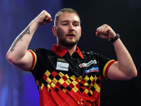 Dimitri Van den Bergh kept hold of top spot (Kieran Cleeves/PA)