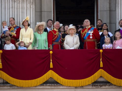 The royal family (Victoria Jones/PA)