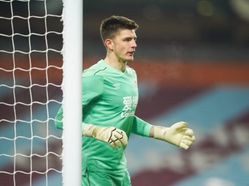 Nick Pope has missed Burnley’s last two matches with a shoulder injury (Dave Thompson/PA)