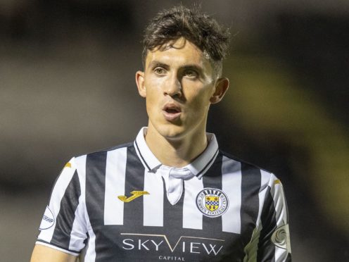 St Mirren’s Jamie McGrath has been linked with a move to Aberdeen (Jeff Holmes/PA)