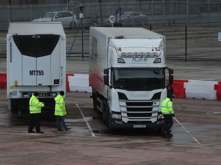 The Brexit Withdrawal Agreement has led to checks on goods travelling from the rest of the UK to Northern Ireland (Brian Lawless/PA)