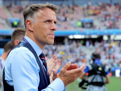 Phil Neville will lead Inter Miami for the first time in the MLS on Sunday (Richard Sellers/PA)
