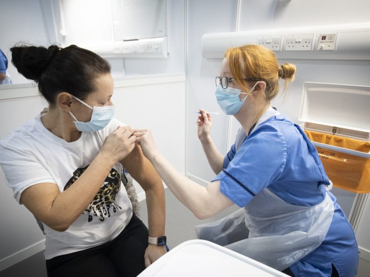 There were 31,230 coronavirus vaccines administered on Saturday (Jane Barlow/PA)