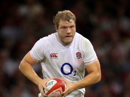 Wasps and England lock Joe Launchbury is set for a long spell on the sidelines (Adam Davy/PA)