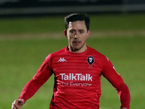 Ian Henderson was on target for Salford (Simon Marper/PA)