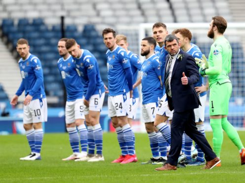 St Johnstone manager Callum Davidson fears his top players will be attracting interest from rival clubs (Andrew Milligan/PA)