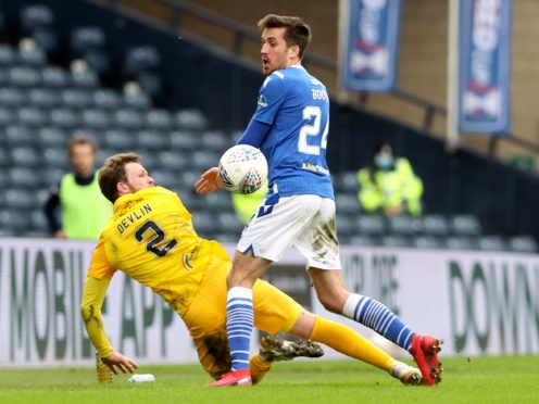Callum Booth has extended his Perth stay (Jeff Holmes/PA)