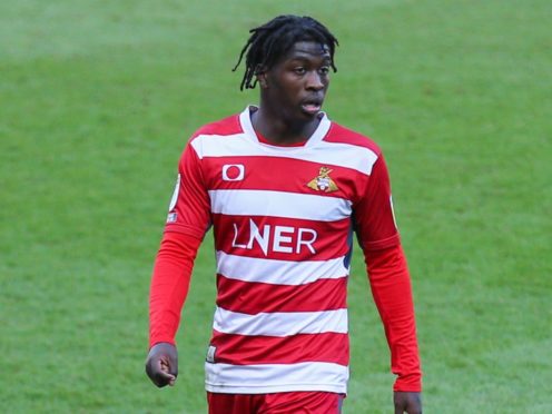 Taylor Richards earned a point for Doncaster (Isaac Parkin/PA)