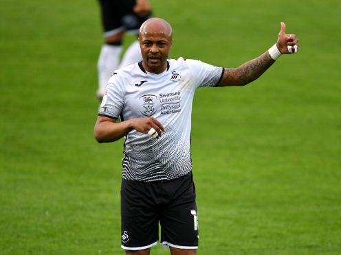 Andre Ayew is Swansea’s top scorer this season with 16 goals (Simon Galloway/PA)