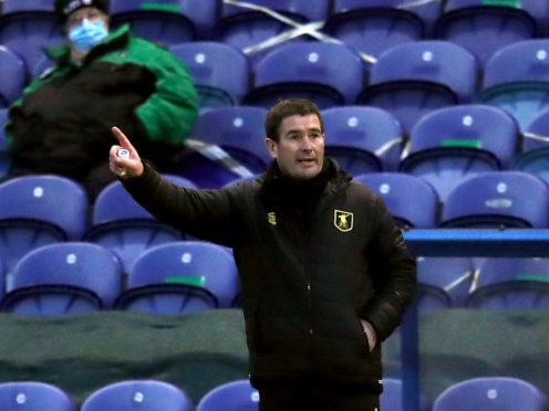 Mansfield and Nigel Clough are safe (Simon Marper/PA)