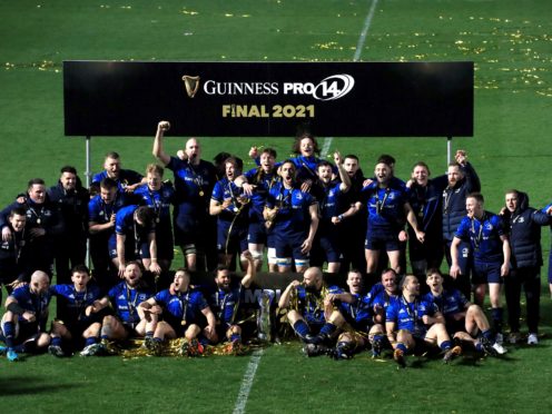 Leinster won the Guinness PRO14 (Donall Farmer/PA)