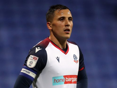 Bolton captain Antoni Sarcevic could help his side secure promotion against Exeter (Martin Rickett/PA)
