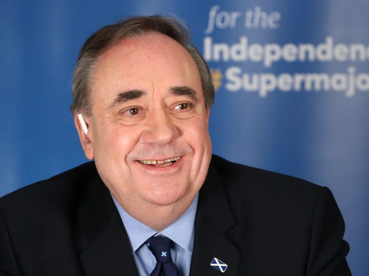 Alba Party leader Alex Salmond (Andrew Milligan/PA)’