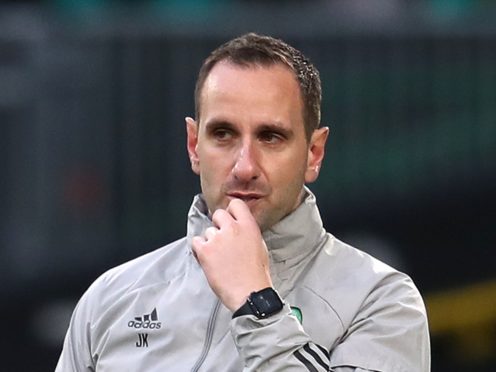 John Kennedy is in temporary charge of Celtic (Andrew Milligan/PA)