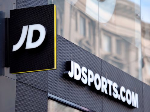 Retailer JD Sports Fashion has said profits are set to rebound more strongly than expected over the year ahead as stores reopen after lockdown (PA)