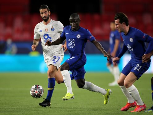N’Golo Kante shone for Chelsea (Isabel Infantes/PA)