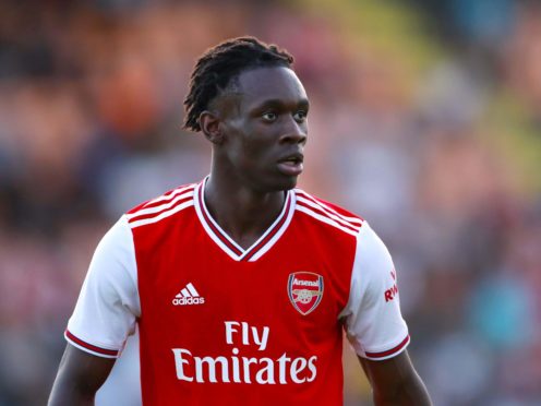Folarin Balogun has signed a new contract at Arsenal. (Tim Goode/PA)