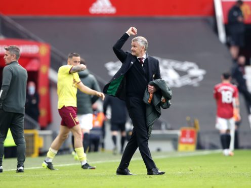 Ole Gunnar Solskjaer’s side beat Burnley (Martin Rickett/PA)
