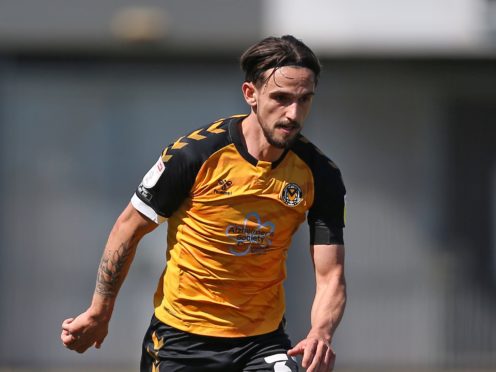Liam Shephard put Newport ahead on Tuesday night (Nigel French/PA)