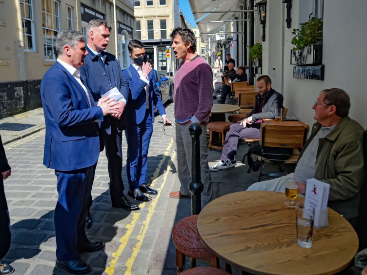 The landlord (Ben Birchall/PA)