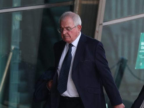 Retired South Yorkshire Police officer Donald Denton outside the court (Peter Byrne/PA)