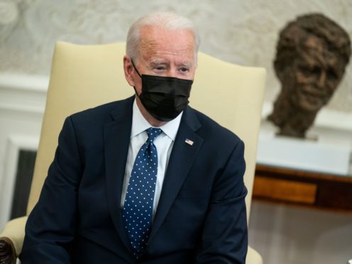 President Joe Biden in the Oval Office of the White House (Evan Vucci/AP)