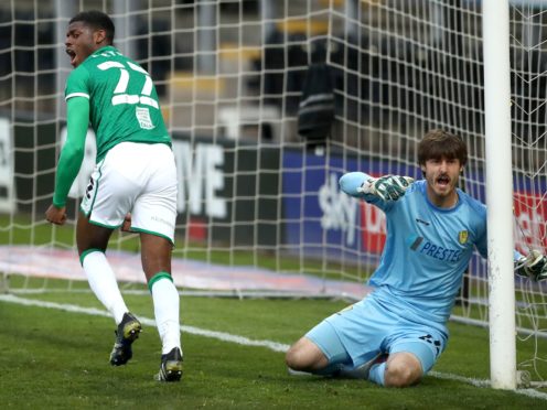 Timothy Eyoma scored the winner (Tim Goode/PA)