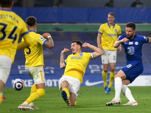 Chelsea were held to a goalless draw by Brighton (Mike hewitt/PA)